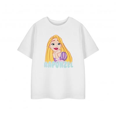 Girls Rapunzel Short-Sleeved T-Shirt