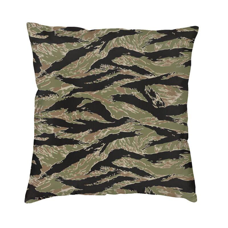 Jigsaw Puzzle Lover Pieces Camo Pattern Puzzler Woodland Luxury Pillow Cover Living Room Decoration Camoflage Cushions for Sofa