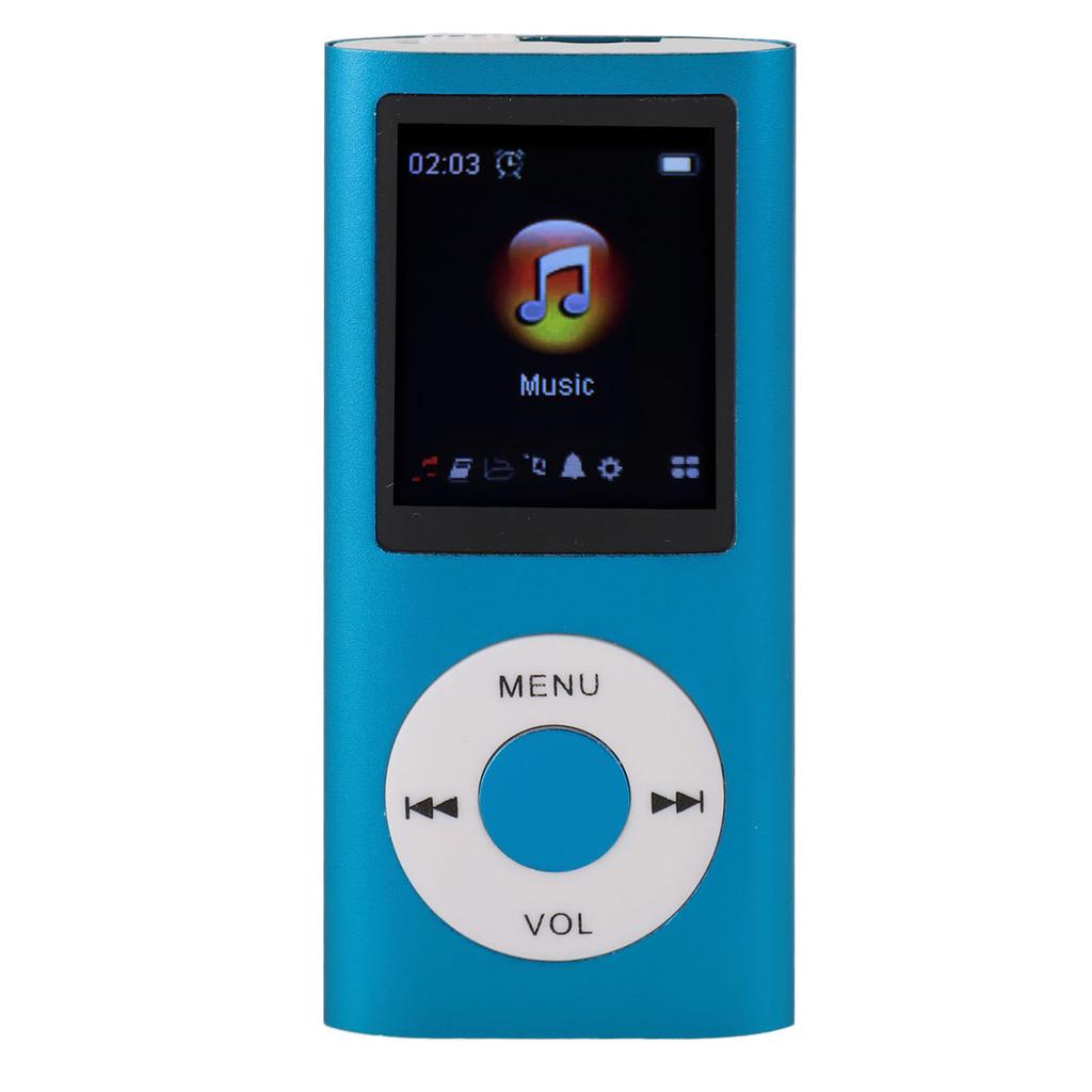 Portable MP3 Music Player 1.8inch TFT Screen HiFi Sound 7 Sound Effect Modes USB Rechargeable Digital Video Music Player