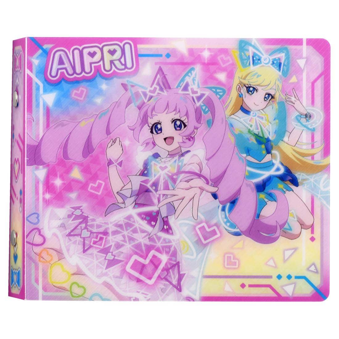 Himitsu no Aipri Альбом для карточек Himitsu no Aipri Химари и Мицуки Розовый