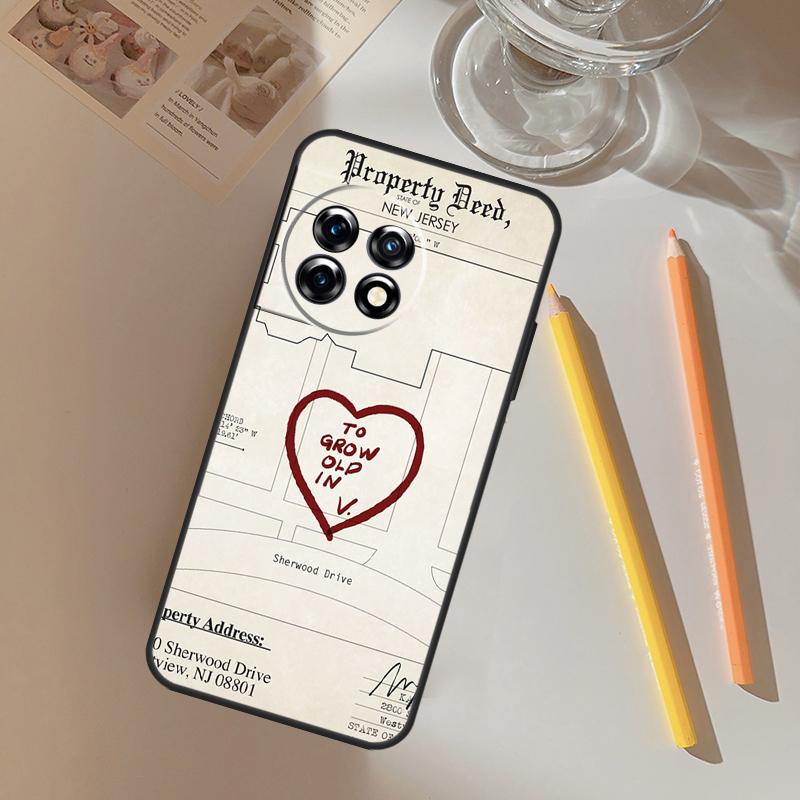To Grow Old In Funda For OnePlus 12R 13 12 R 11 9 10 Pro 8T 9RT 10T OnePlus Nord 4 CE 2 3 Lite N20 N30 Case