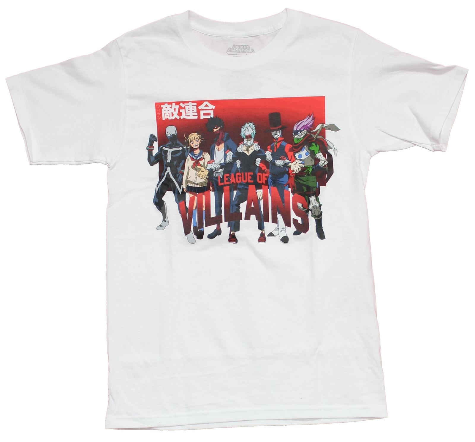 My Hero Academia T-Shirt - Legion Of Super Villains Group Shot XXXL