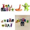 Delightful Pvc Monster Figurines Set Featuring Nine Unique Scary Characters Perfect For Collectors