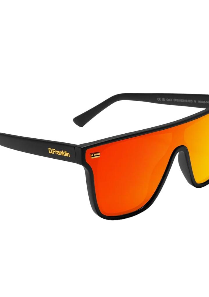 Sunglasses Infinity Matte Revo [Dee Franklin] Black/Red DFSU152010-RED