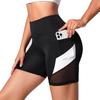 High-Waist Sexy Spliced Yoga Pants: Women's Hip-Lifting Sweat-Wicking Running Leggings