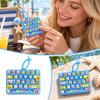Cartoon Fingertip Button Keyring Mini Stress Relief Fidget Toy  Office Use