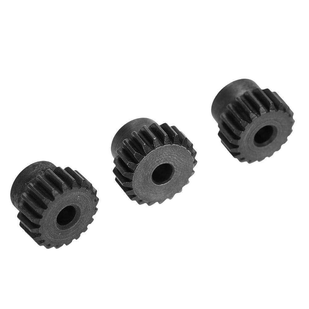 48DP Cent3.175mm 1921T 21T23T Chrome Steel Motor Pinion Gears Combo for 110 Car (19T 20T 21T)