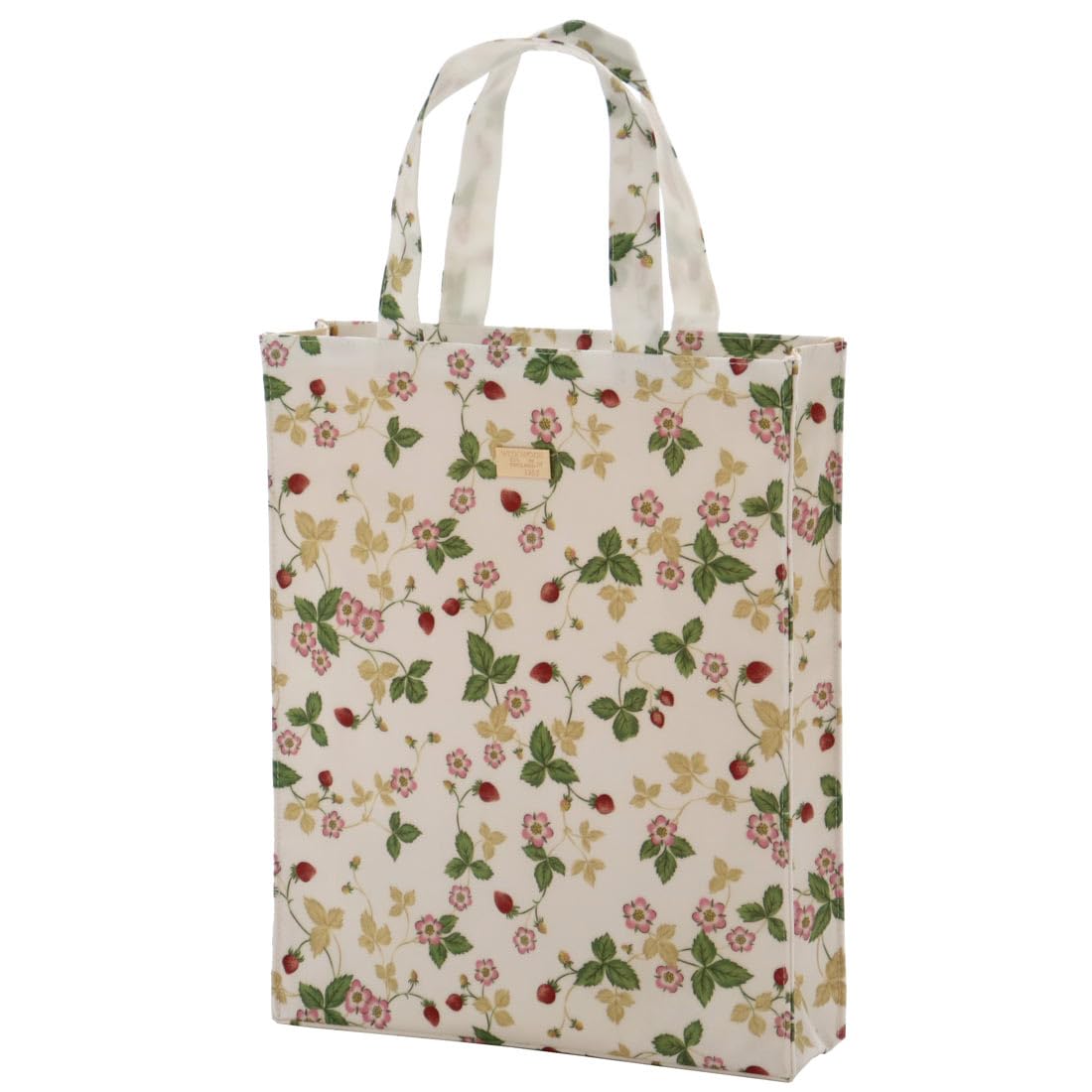 

Blooming Wedgwood Tote Bag (A4 size, gusseted) Wild Strawberry (White) Women s 001292-0003-01