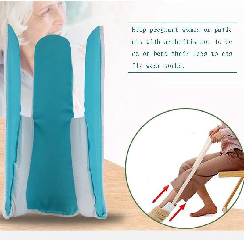 Sock Threader Easy On Off Sock Aid Tools For Elderly Socks Helper No Bending