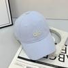 alo 3D Letter Embroidered Soft Top Baseball Cap for Women Casual and fashionable all-season Korean-style sun hat for men