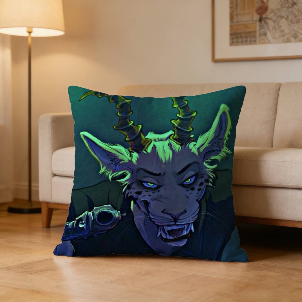 Housse d'oreiller Finale Partie 2 Beastars Pour Canapé Salon Bureau à Domicile Décor Housse de Protection