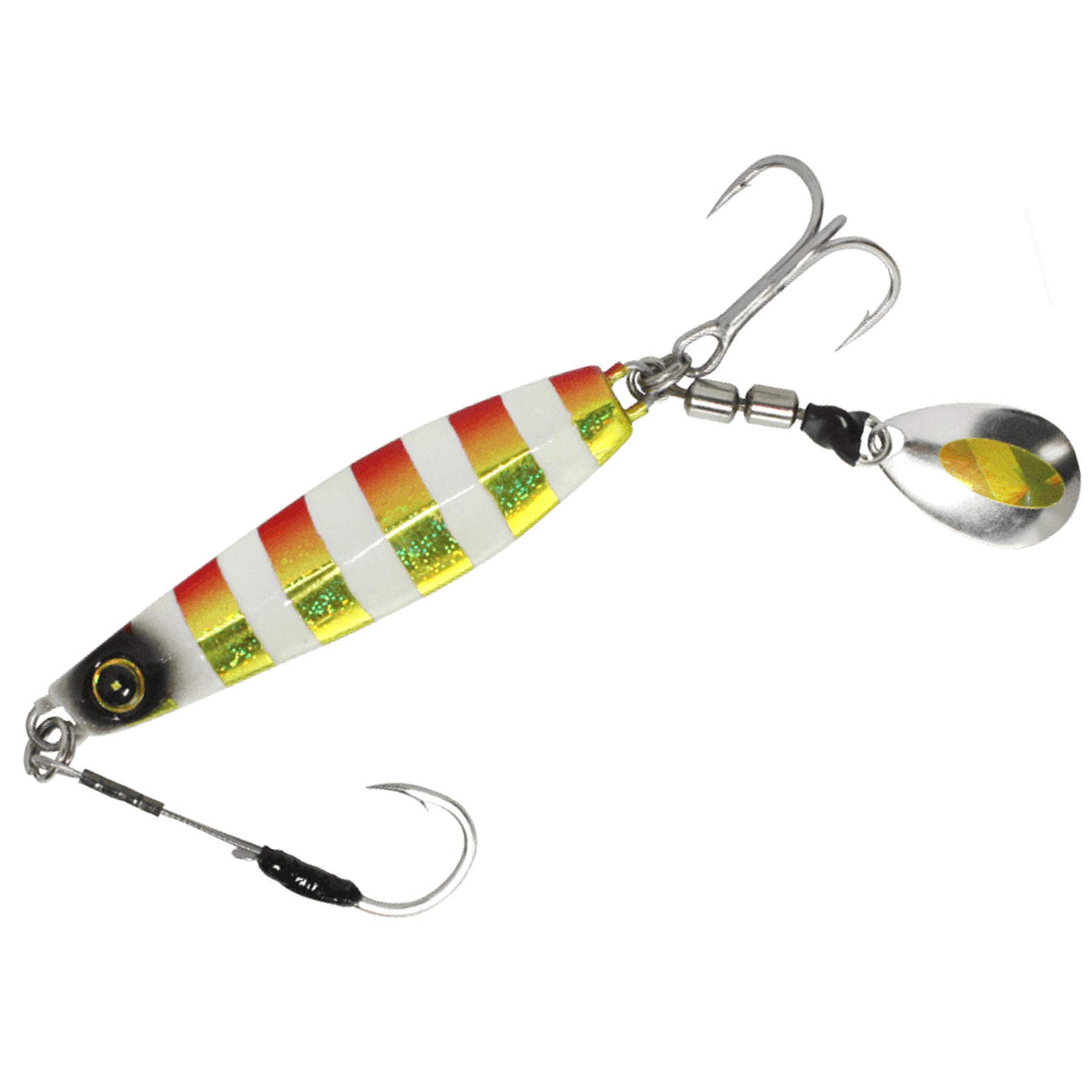 

Hayabusa Jackeye Makimaki Sagoshi Special 40g Akakin Green Luminous Zebra