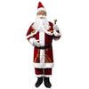Womens Long Sleeve Christmas Dress Santa Costume With Shawl Xmas Party Outfit