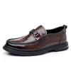 Business Casual Leather Shoes Men Shoes Retro Moccasins Men Flats Shoes