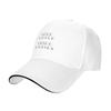 Fashion save water drink whiskey  Curved Brim Baseball Cap Casual Denim Hat Unisex Hat