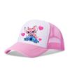 Disney Angel Stitch Summer Adult Baseball Cap Breathable Mesh Sun Shade Adjustable Casual Fashion Cute Cartoon Hat Pattern Gift