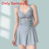 Womens Onepiece Swimsuit With Polyester Fabric For Slimming Coverage