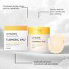 Jaysuing Turmeric Cleansing Pads With Glycerin And Glycolic Acid For Face Gentle Exfoliation Hydrating Skin 1 Set