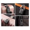 Portable TSA 3 Digit Combination Lock Lightweight Anti-theft Customs Password Lock Security Tool Wire Rope Padlock Travel