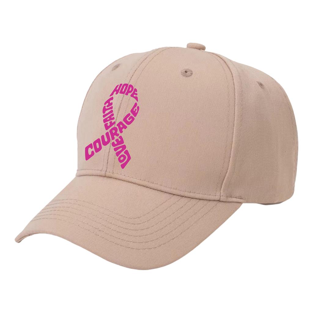 Deep Crown Baseball Cap Fashionable Sun Hat Printed Peaked Cap