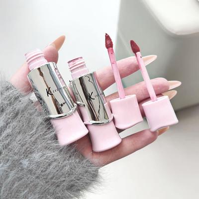 KEKEMOOD Matte Silky Long-Lasting Waterproof Lip Mud: Easy-Apply, Non-Stick, Whitening, Moisturizing Lip Glaze