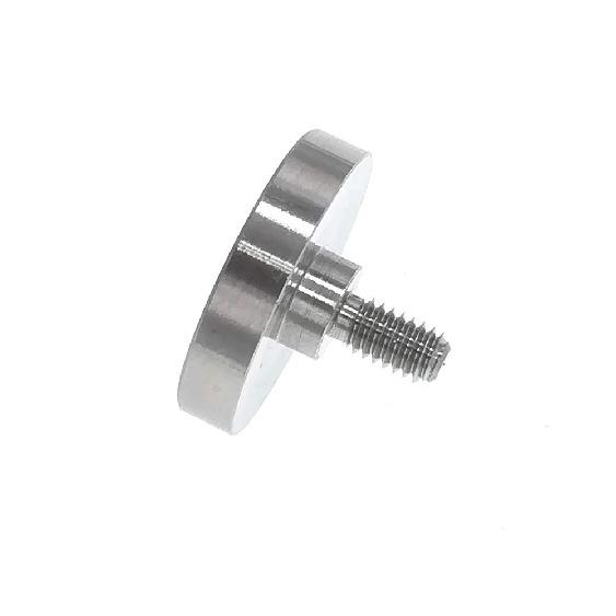 Плоские Контактные Точки для Циферблатного Цифрового Индикатора Глубиномера Толщиномера Резьба 4-48 UNF Диаметр 15 мм Длина 5 мм