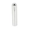 Metal Guitar Slide with Open Tube Design and Silver Tone Exterior, Smooth String Contact for Home Practice Rehearsal and Stage Use