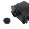 Universal 1L/2L Aluminum Oil Catch Can Reservoir Tank Engine Coolant Radiator Overflow Oil Fuel Tank With Drain Plug Breather