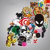 Vibrant 100 Pcs Skateboard Stickers With Waterproof Graffiti For Laptops And Luggage