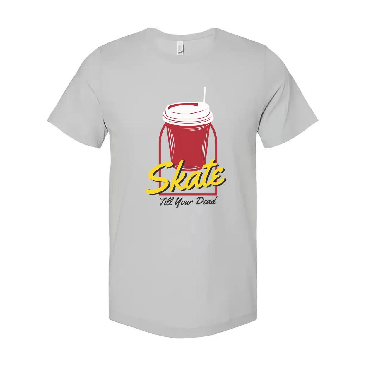 Skate Till Your Dead Graphic Tee Unisex S