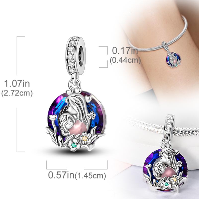 New Original Copper Charms Beads Pendants For Original Bracelet Necklaces Charm Women Diy Jewelry Gifts