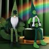Irish Day Gnome Doll Decoration for Patricks Day Gnome Tomtes Dwarfs Ornament
