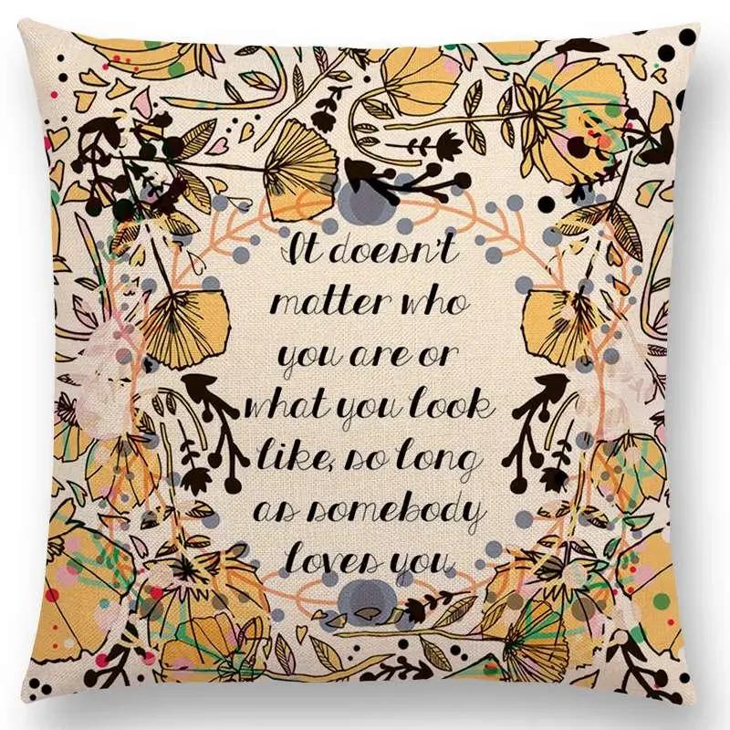 Floral Fantasy Fairy Tale Wonder World Cushion Cover Dreamscape Animals Deer Bird Fox Unicorn Owl Flowers Sofa Throw Pillow Case