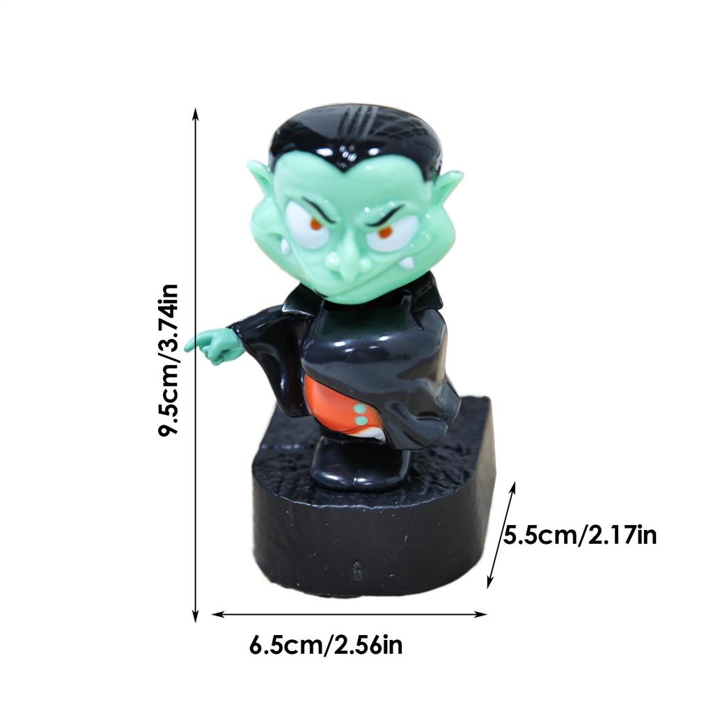 Dashboard Figurines Doll Ornaments Vampire Figurine Dashboard Halloween Decorative Car Interior Accessories
