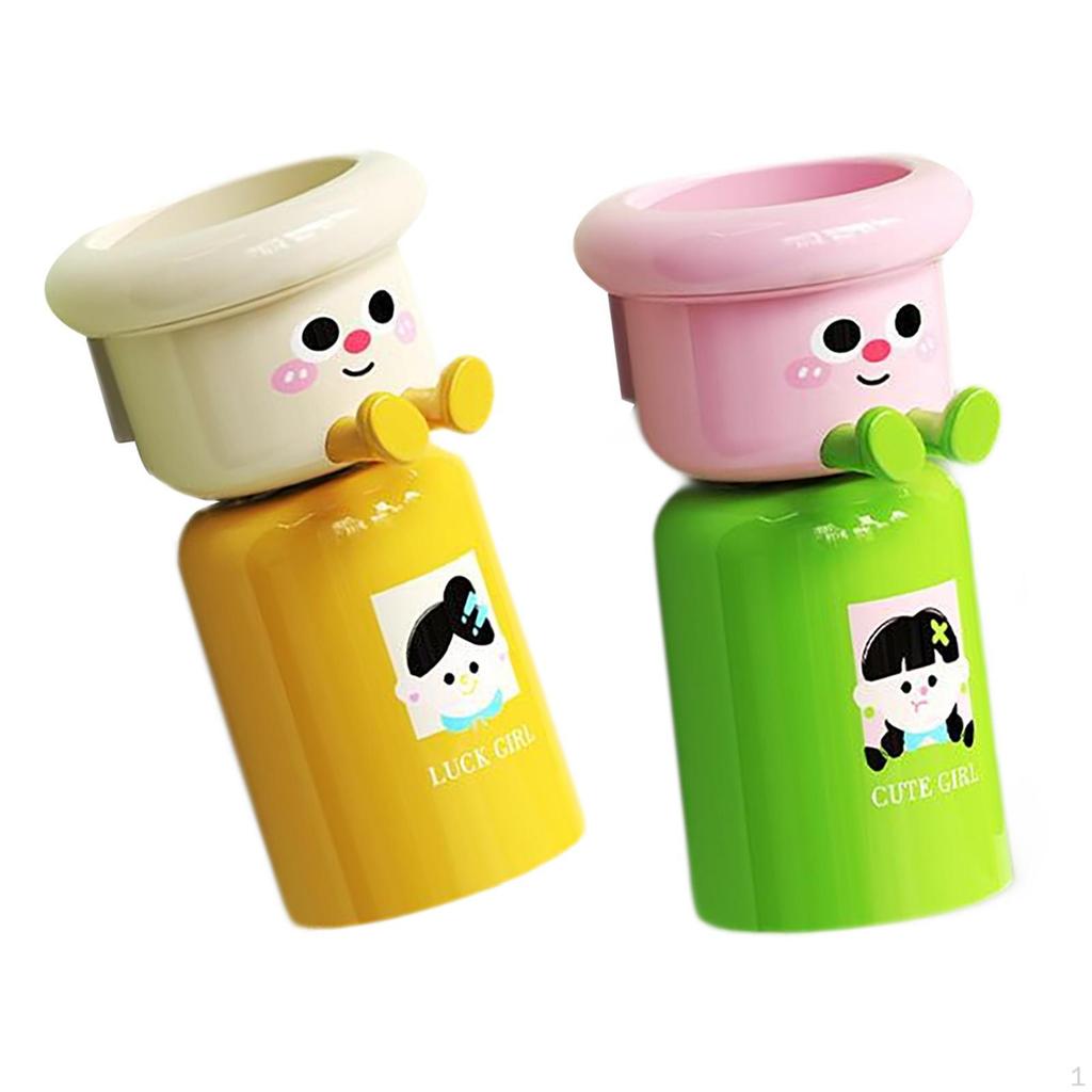 Cup Holder And Toothbrush Organizer with Mouthwash Rack for Bathroom Setup