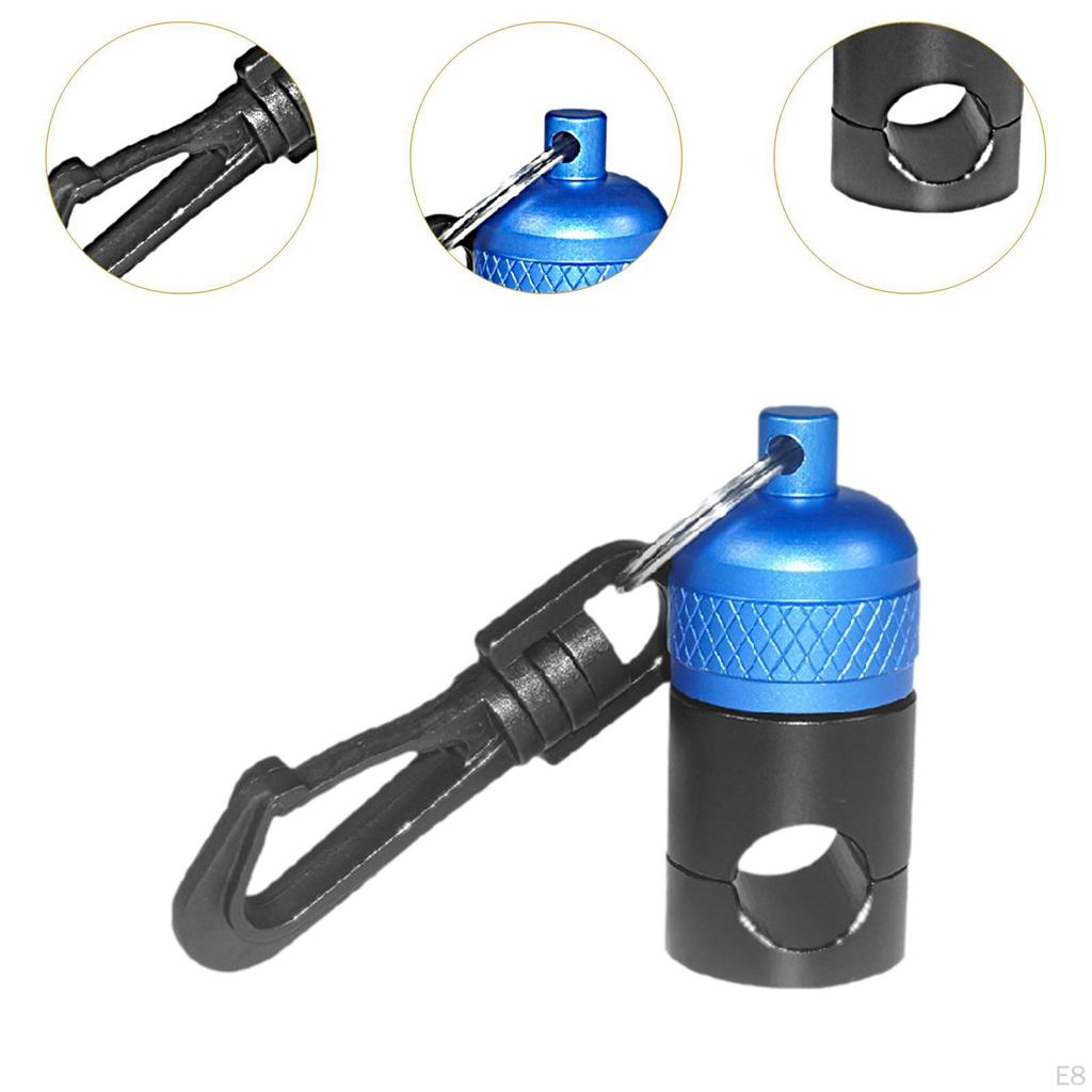 Schlauchclip für Tauchregler zur einfachen Befestigung