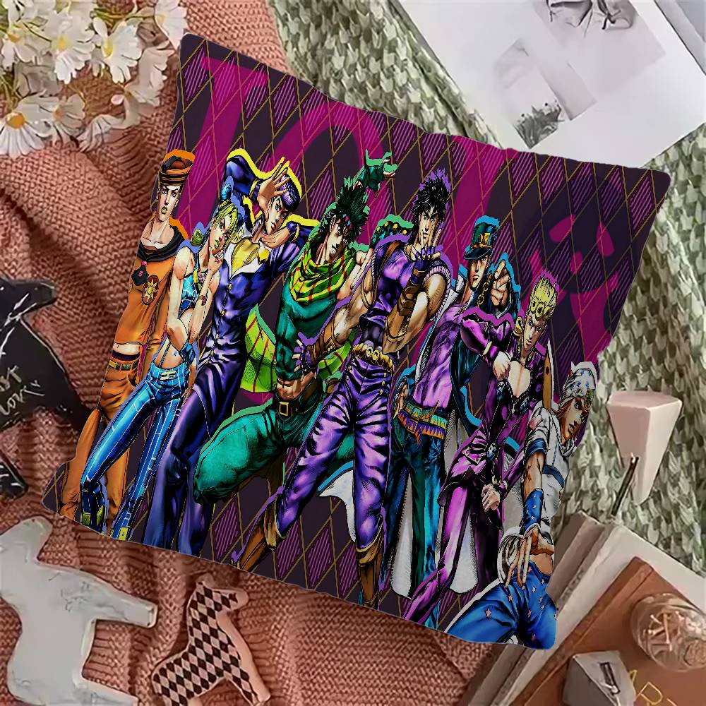 Carpet J-Jojos Bizarre Cushion Cover Decorative Pillow Sofa Home Decor Case Pillow Cases