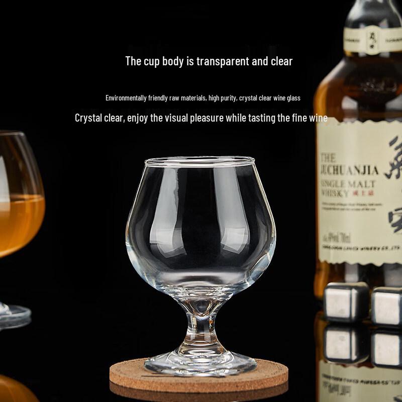 ZISIZ Creative Handmade Glass Whiskey & Brandy Glass
