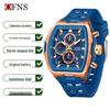 OFNS Men's Versatile Waterproof Quartz Sport Watch