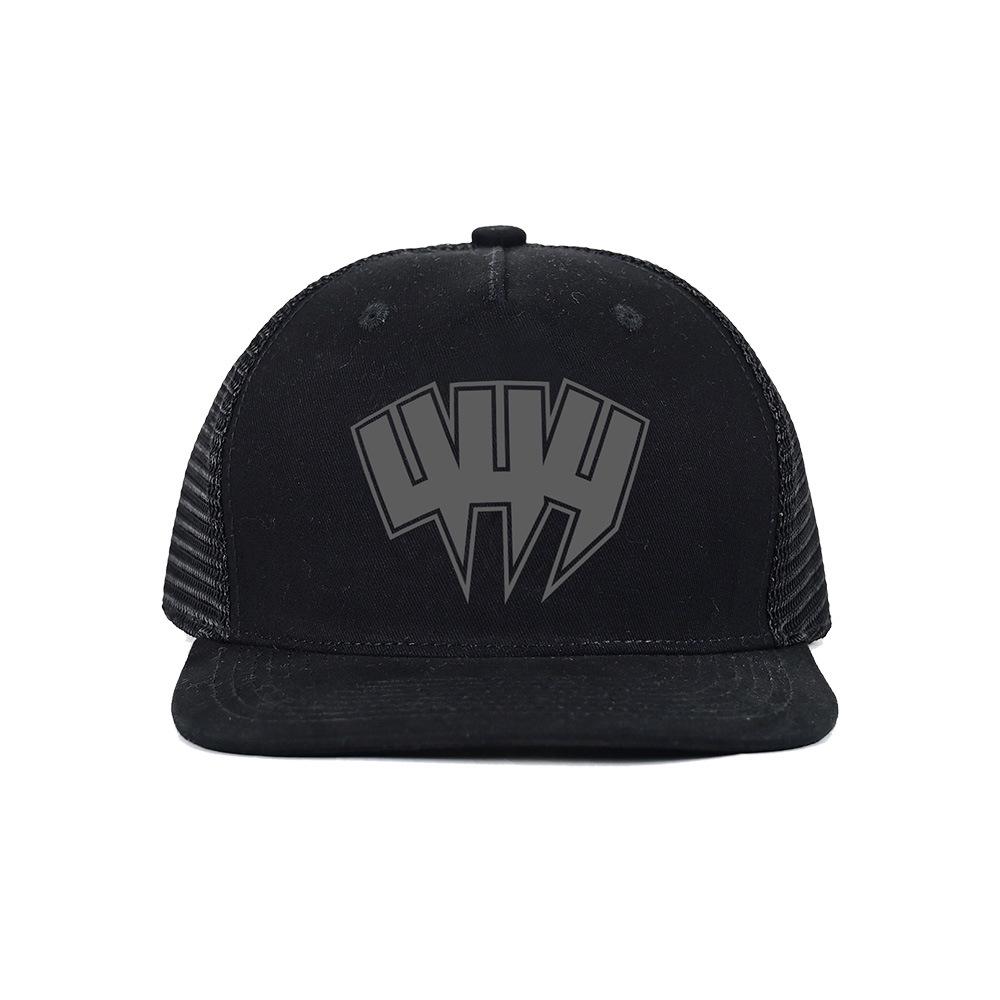 Trendy Unisex Embroidered Baseball Cap - Hip Hop & Street Dance Style with Mesh Sun Shield Adjustable