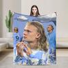 Super Soft H-Haalands Throw Blanket Premium Fleece Flannel Lightweight Football Bed Blanket Warm Plush Blankets All Season Use