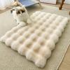 Плюшева ковдра для домашніх тварин Товстий ортопедичний килимок для собак і котів Водонепроникна підкладка Нековзка основа Знімна миюча наволочка Захищена від проливання Підкладка для лежанки домашніх тварин