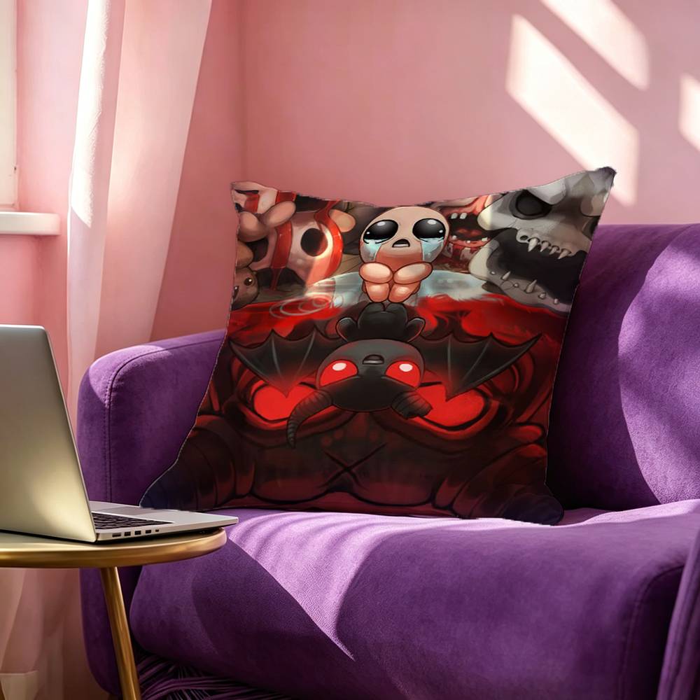 Cool The B-Binding of I-Isaac Square Double-Sided printed Pillow Case Bedroom Bedside Pillow Sofa Cushion Cover