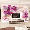 Tapet Mural Personalizat 3D Flori Stereoscopice Bijuterii Camera de Zi Perete de Fundal TV Pictură Decorativă pe Perete Tapet Foto