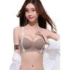 OEING Half Cup Bra for Women, Push-Up, Side Support, Anti-Sagging, Small Bust Enhancement, Seamless, Wire-Free, Adjustable Bra