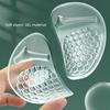 GEL Honeycomb Forefoot Pad High Heels Slow Pressure Forefoot Half Size Pad Soft Self-adhesive Shock Absorber Particle Massage Anti-slip Sticker