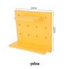 Wall-Mounted Punch-Free Pegboard Shelf