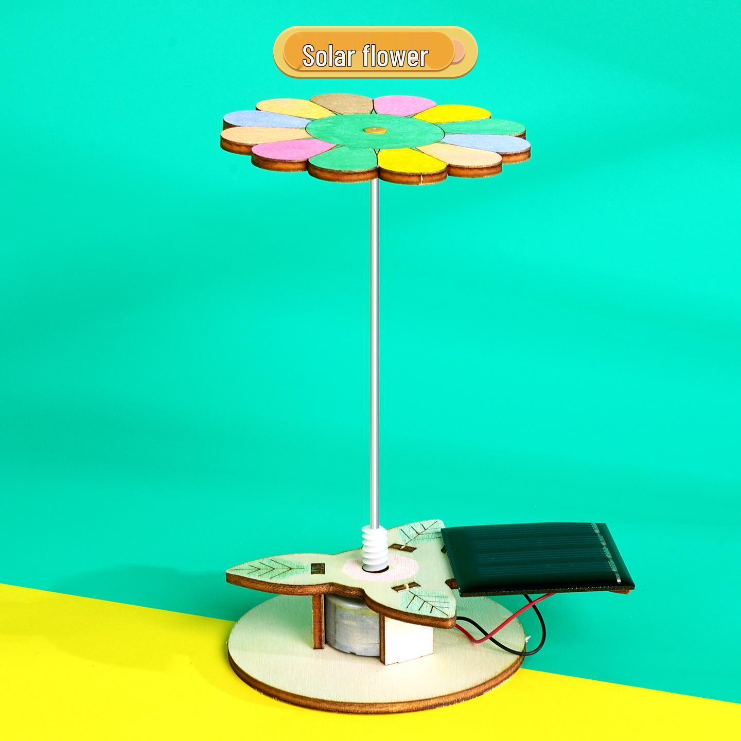 Solar Flower STEAM DIY Kit: Fun Science Experiment for Students