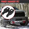 For Ford F150 2009-2024 without 3/4inch D Ring Shackles 2Pcs Black Upgraded Demon Hooks Bracket Tow hook