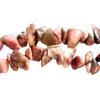 Wire of Pink Rodonite Rhodonite Bead Chips - 80cm Wire